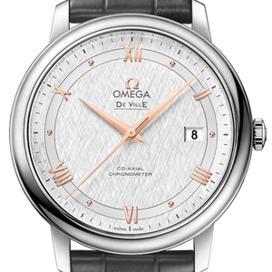 Omega De Ville Prestige Chronometer Silver dial 39.5 424.13.40.20.02.005