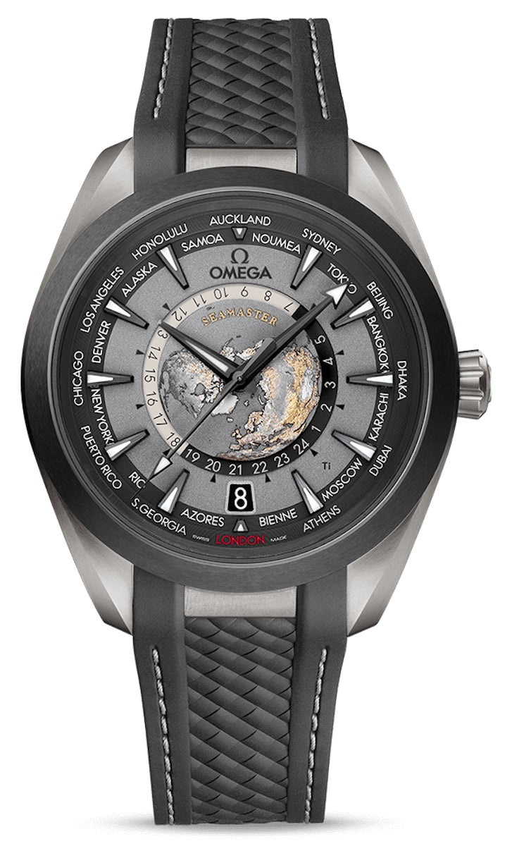 Omega AquaTerra 150m Co‑axial Master Chronometer Reloj para hombre con esfera gris 43 220.92.43.22.99.001