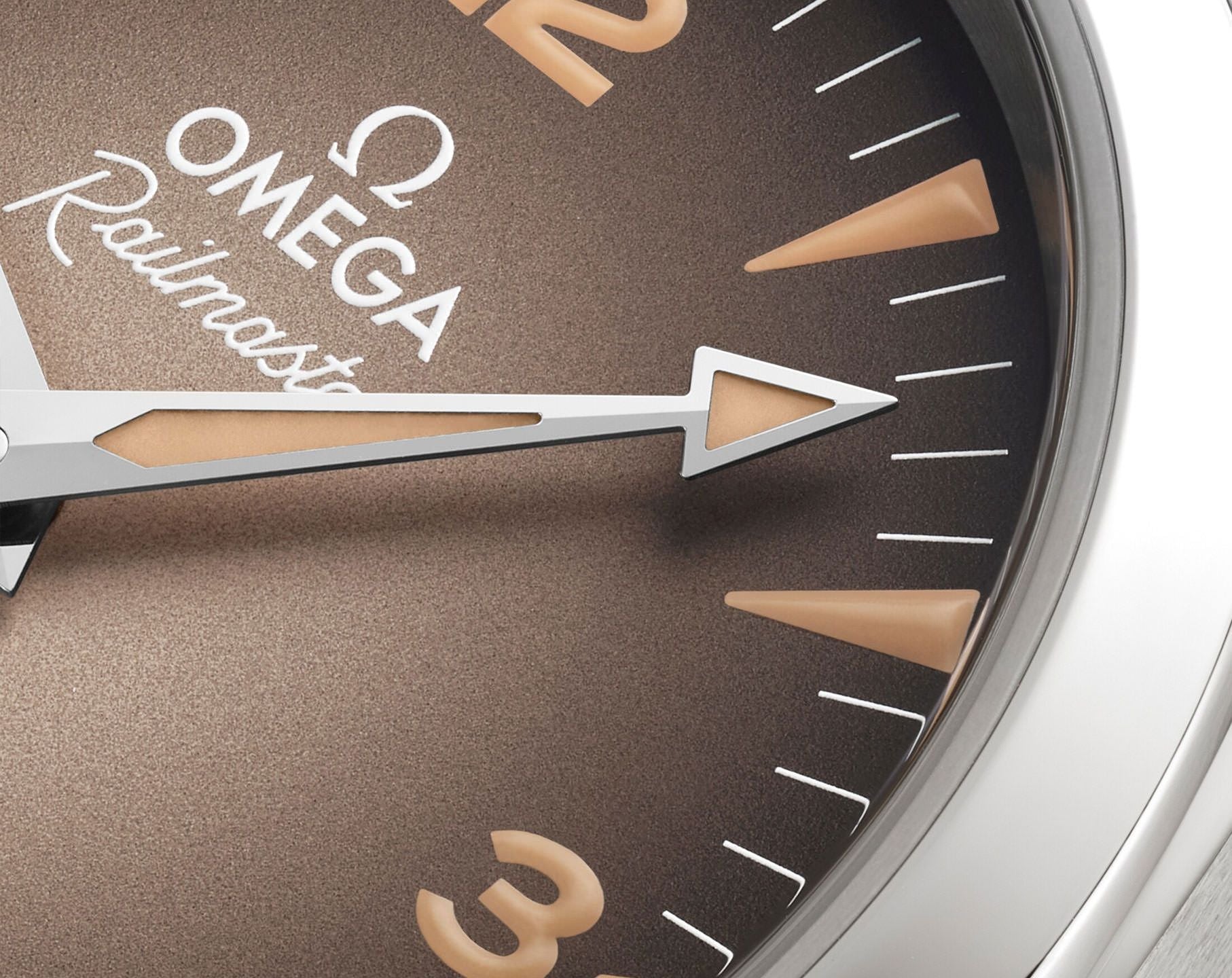 Omega Seamaster Railmaster beige with black gradient dial 38mm 235.10.38.20.13.001