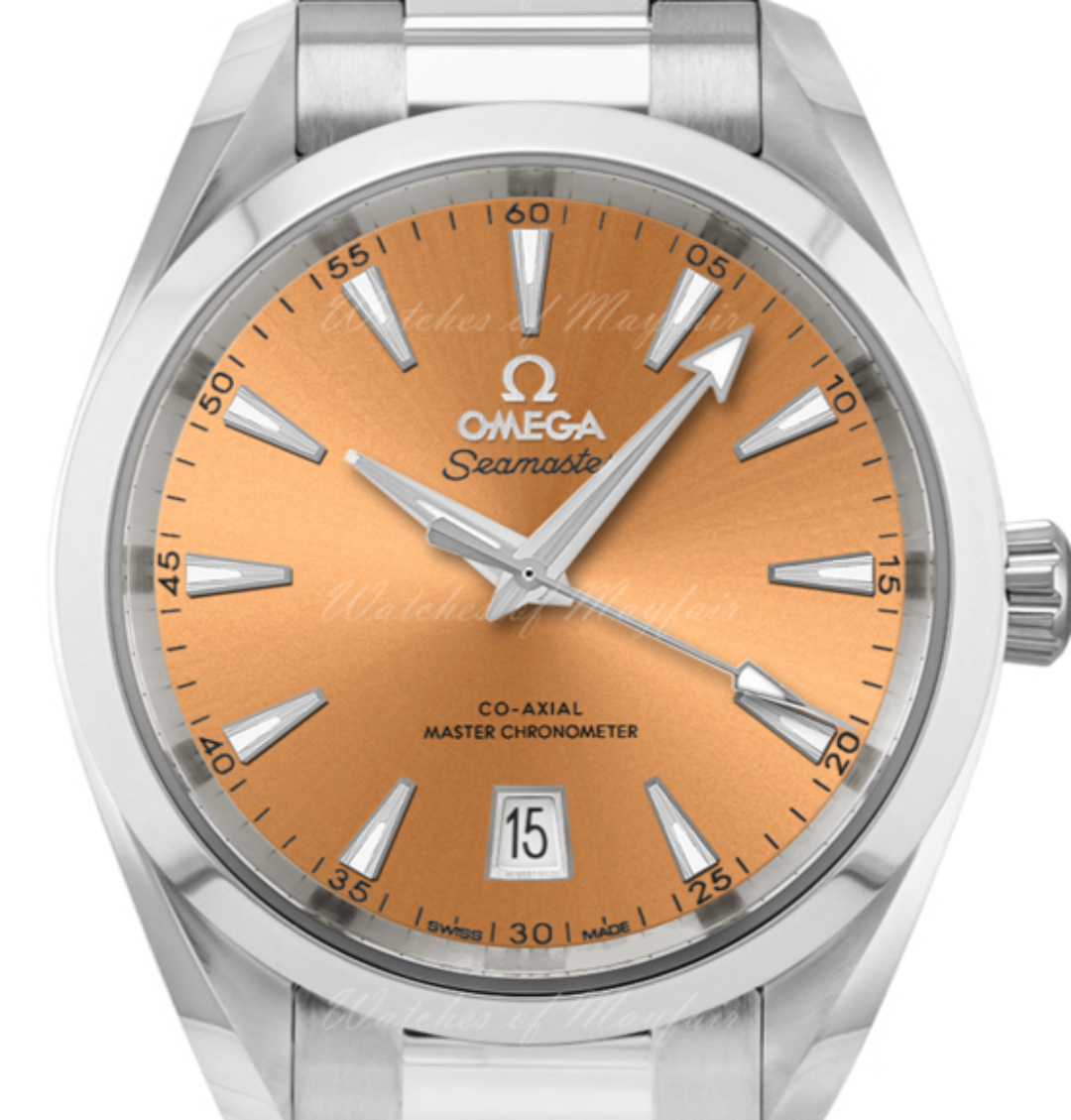 Omega Seamaster Aqua Terra 150M Chronometer Saffron 38mm 220.10.38.20.12.001