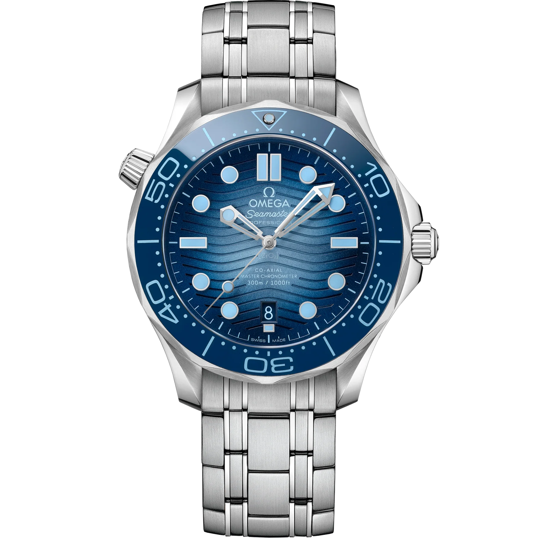 Omega Summer Blue Seamaster Diver 300m 42mm 210.30.42.20.03.003