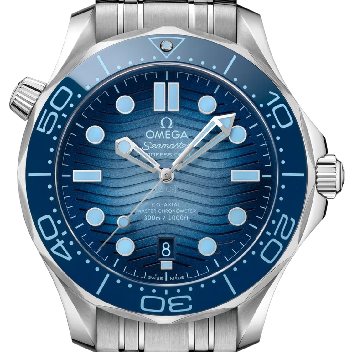 Omega Summer Blue Seamaster Diver 300m 42mm 210.30.42.20.03.003