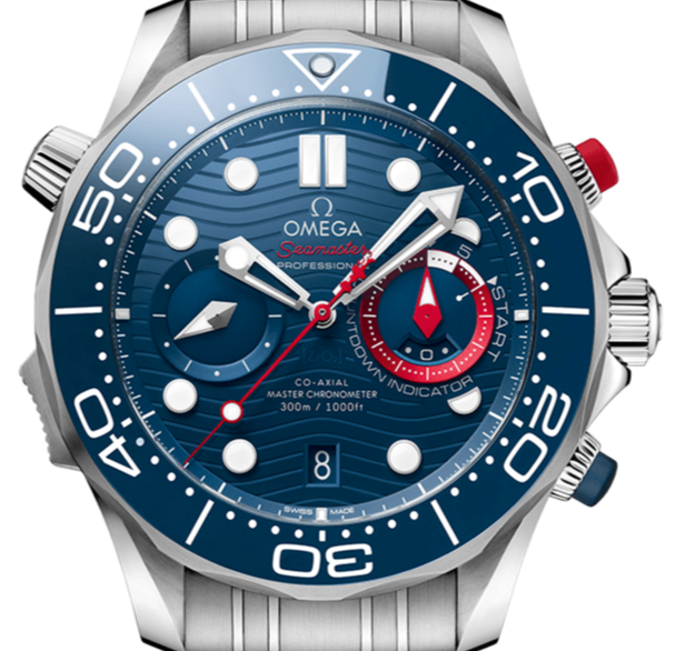 Omega seamaster sales diver 300m 44mm