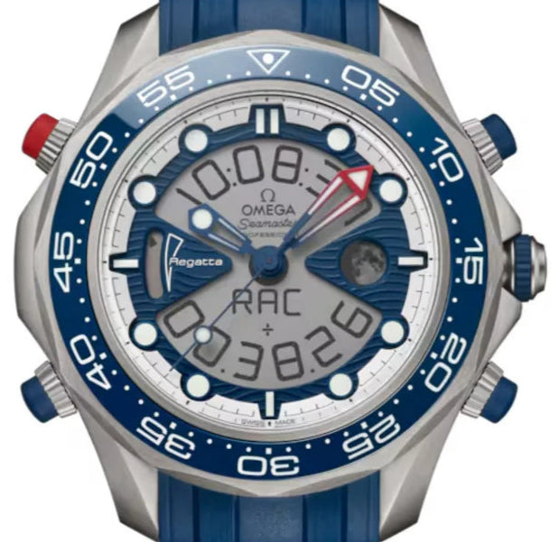 Omega Seamaster Regatta 46.75 mm titanium/rubber strap 216.92.46.79.10.001