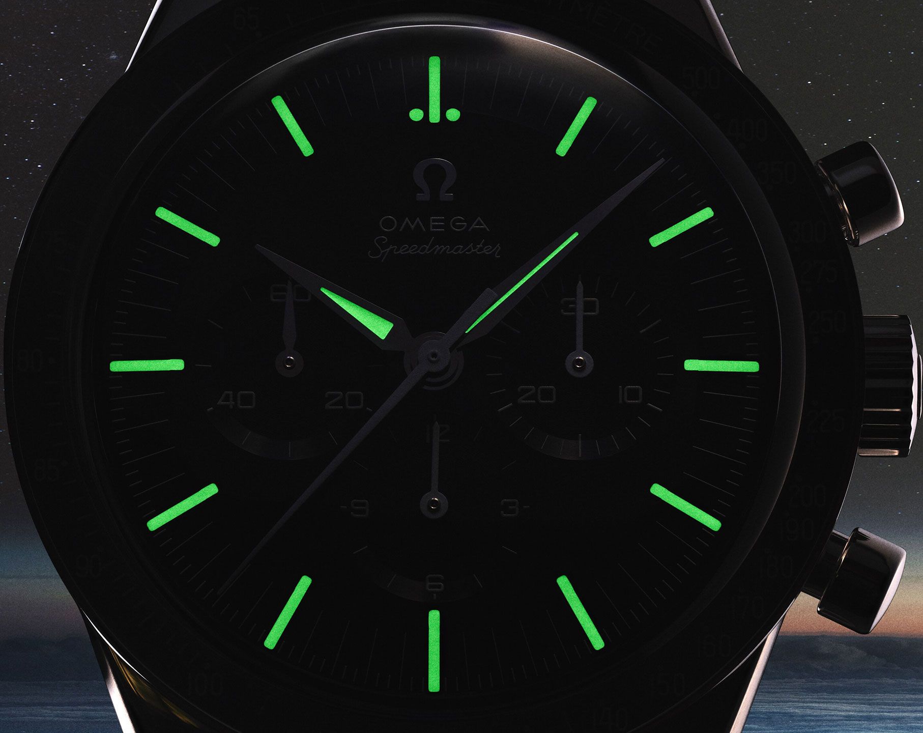 Omega In Space Speedmaster Blk dial 39 mm 310.30.40.50.06.001