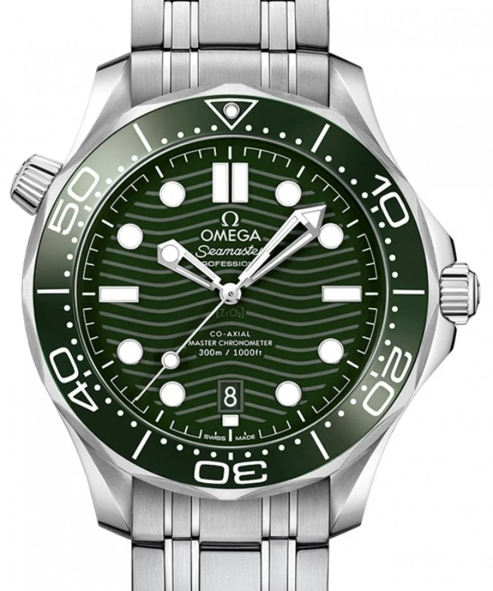 Omega Seamaster Co‑axial Verde Diver 300 m 42 mm 210.30.42.20.10.001