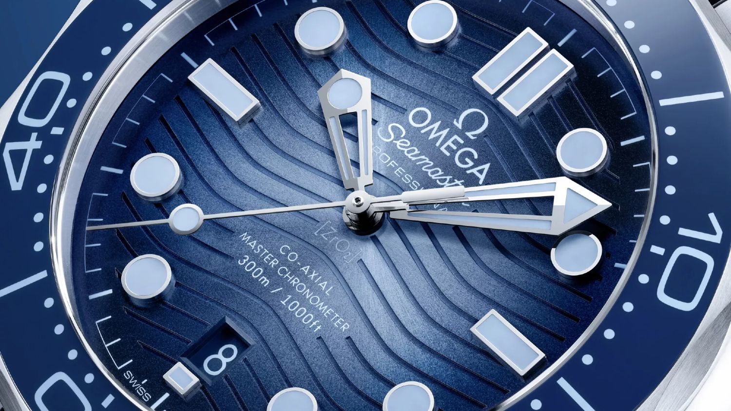 Omega Seamaster 300 Co-axial Chronometer Blue dial 41mm 234.30.41.21.03.002