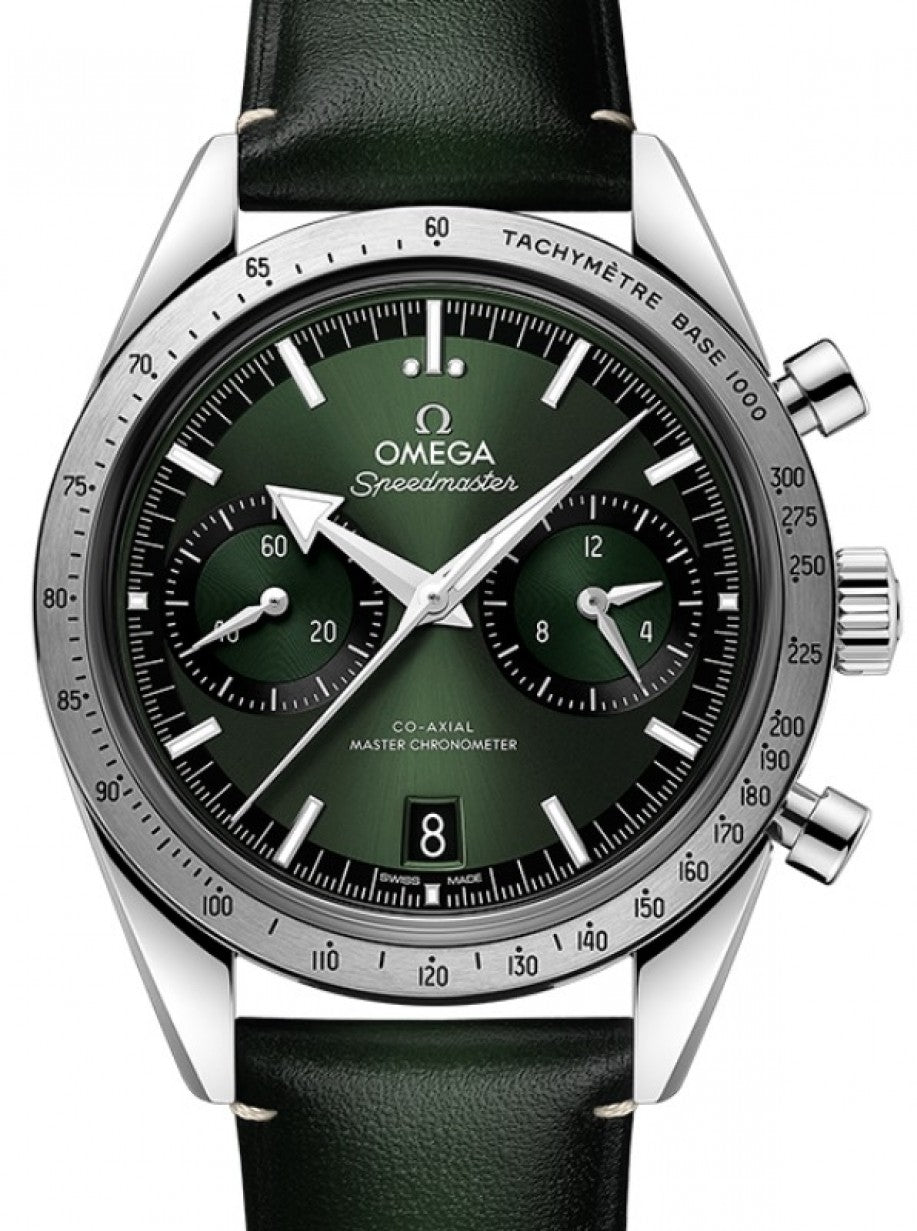 Omega Speedmaster '57 CO‑Axial Chronometer Green dial 40.5 332.12.41.51.10.001