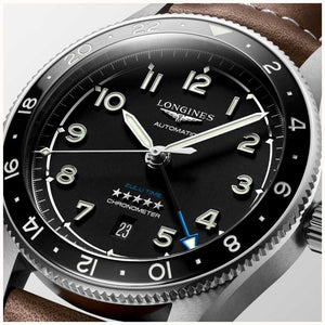 Longines Spirit Zulu Time 42 mm Ref#L3.812.4.53.2