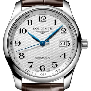 Longines White Automatic Master Silver dial 40mm L2.793.4.78.3