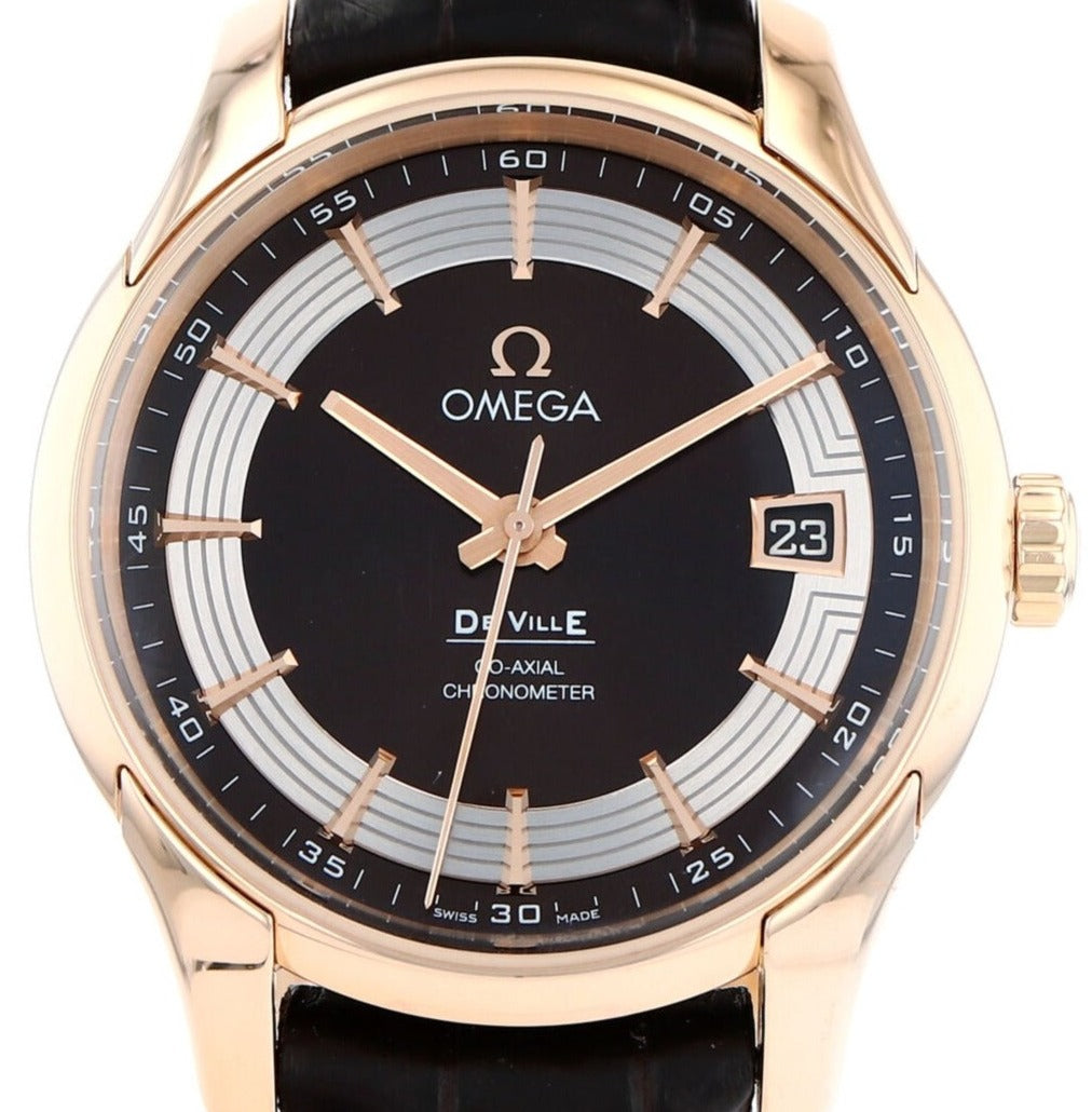 Reloj Omega De Ville Hour Vision para hombre en oro rosa 40 mm 431.63.41.21.13.001