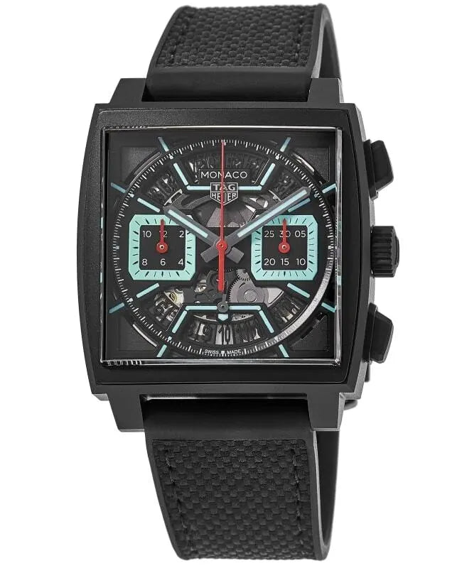 TAG Heuer Monaco Black dial 39mm CBL2184.FT6236