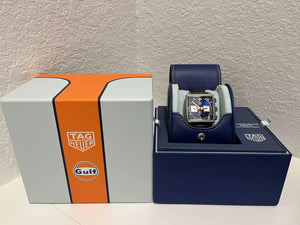 TAG Heuer Monaco Gulf Blue dial 39mm CBL2115.FC6494