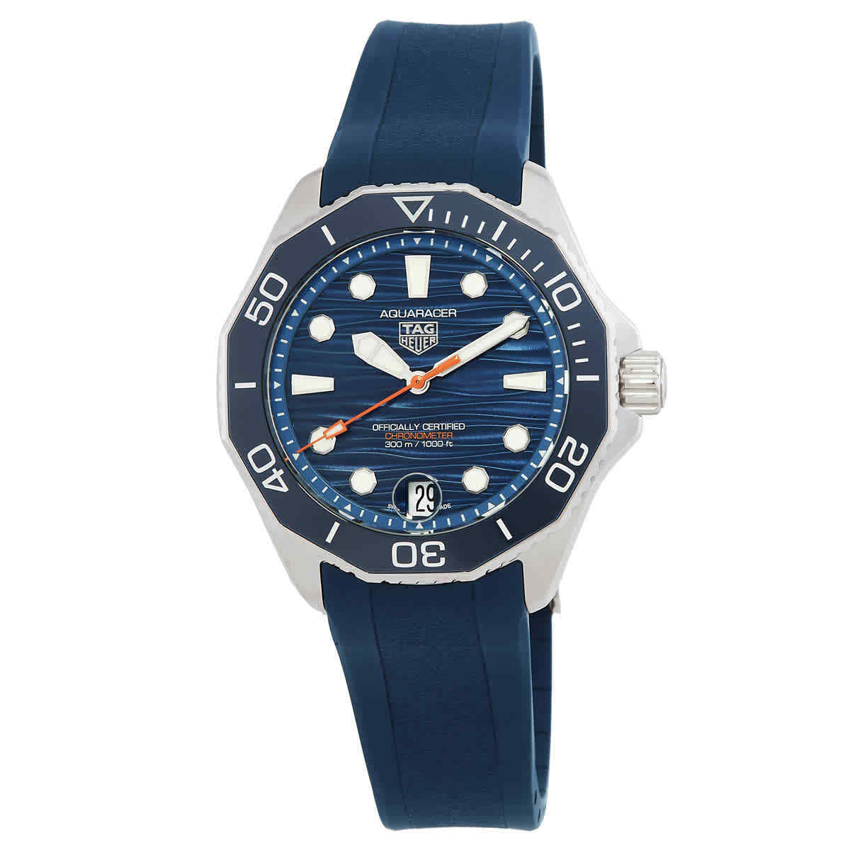 Tag Heuer Aquaracer Professional Blue dial 42mm Rubber strap WBP5111.FT6259