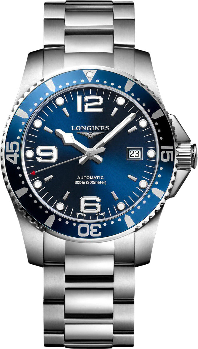 Longines Hydroconquest Gmt Blue dial 42mm L3.790.4.96.6