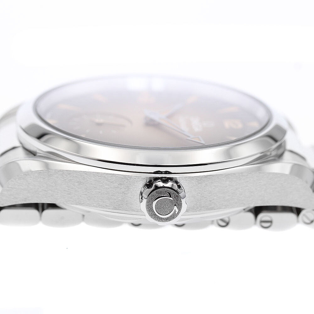 Omega Seamaster Railmaster beige with black gradient dial 38mm 235.10.38.20.13.001