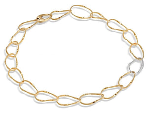 MARCO BICEGO Marrakech Onde 18K Y/G Link Necklace SN CG803-B_YW_M5