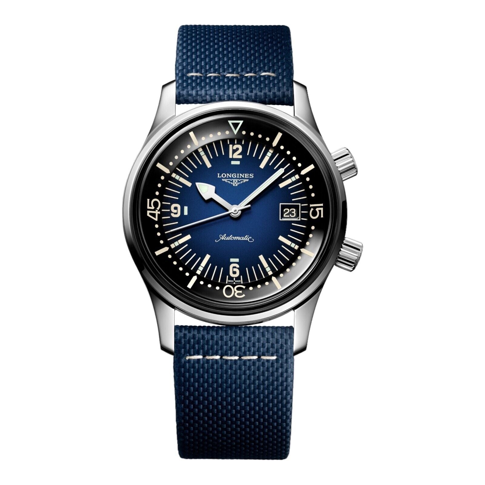 Longines Legend Diver Watch Blue dial 36mm L3.374.4.90.2