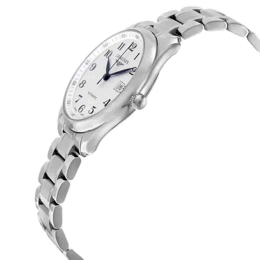 Longines White Automatic Master Stainless Silver dial Bracelet 40mm L2.793.4.78.6