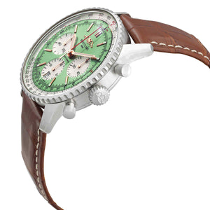 Breitling Navitimer B01 Chronograph Mint green dial 41mm AB0139211L1P1