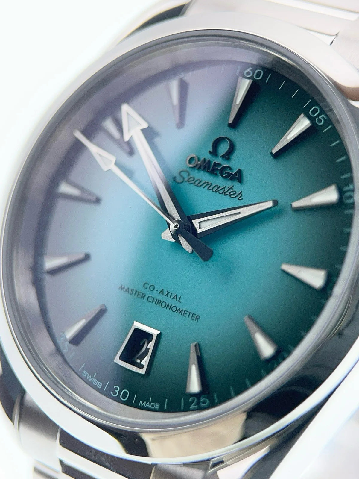 Omega Aqua Terra 150m Co-axial Chronometer Turquoise 38mm 220.10.38.20.03.005