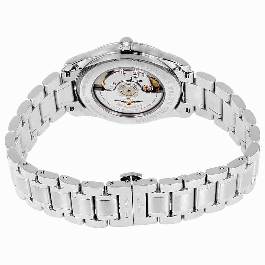 Longines White Automatic Master Stainless Silver dial Bracelet 40mm L2.793.4.78.6