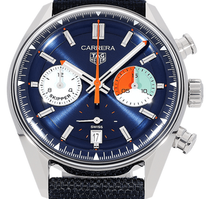 TAG Heuer Skipper Carrera Blue dial 39mm CBS2213.FN6002