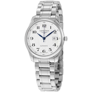 Longines White Automatic Master Stainless Silver dial Bracelet 40mm L2.793.4.78.6