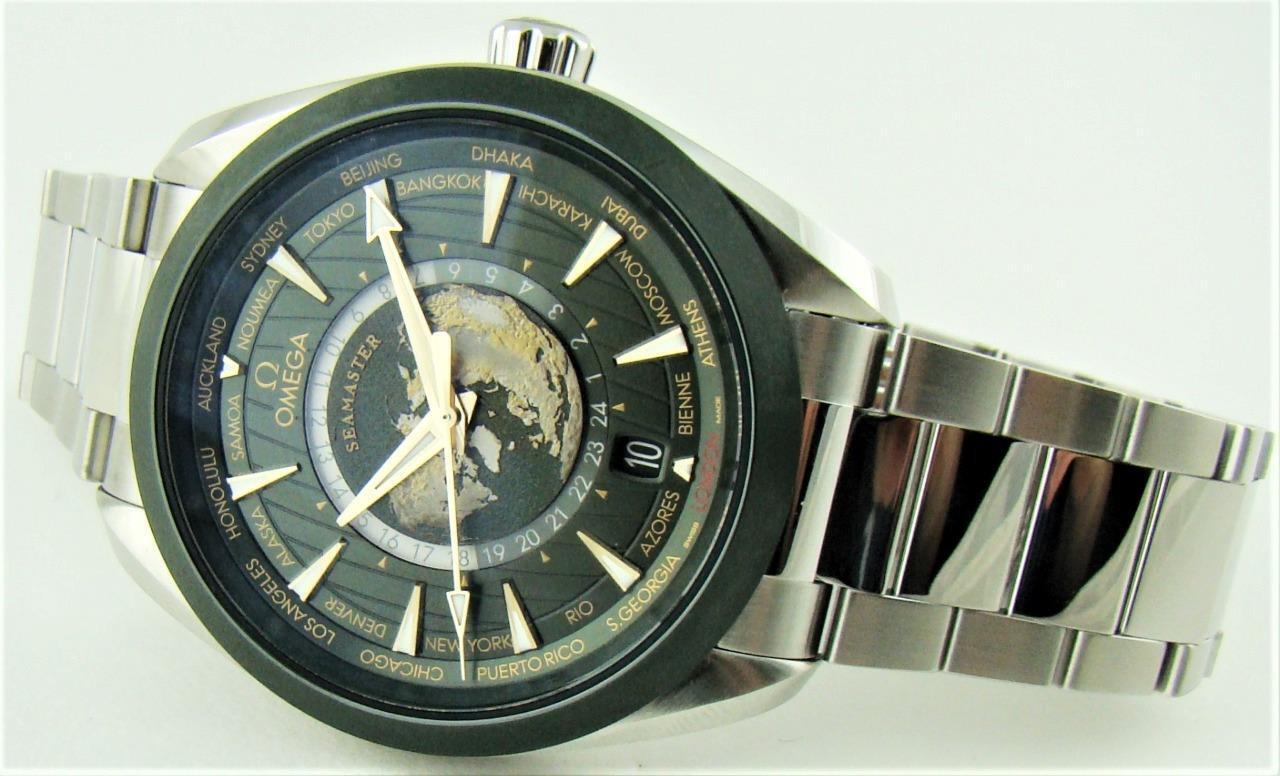 Omega Aqua Terra 150m Chronometer Gmt 43mm 220.30.43.22.10.001