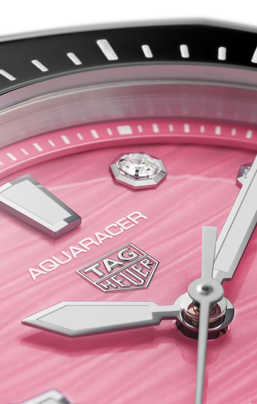 TAG Heuer Aquaracer  300 Date Pink dial 36mm WBP231J.BA0618