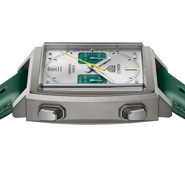 TAG Heuer Monaco Chronograph Automatic Blue dial 39 mm CAW218E.FC6565