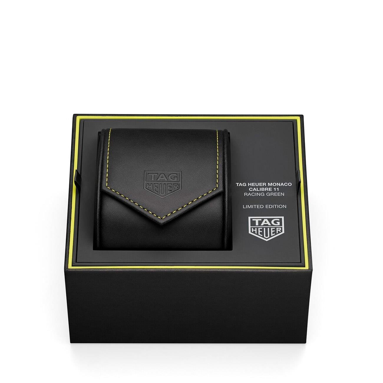 TAG Heuer Monaco Chronograph Automatic Blue dial 39 mm CAW218E.FC6565