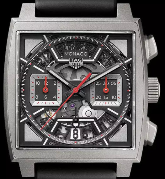 TAG Heuer Monaco Chronograph Black dial 39mm CBL2183.FT6236