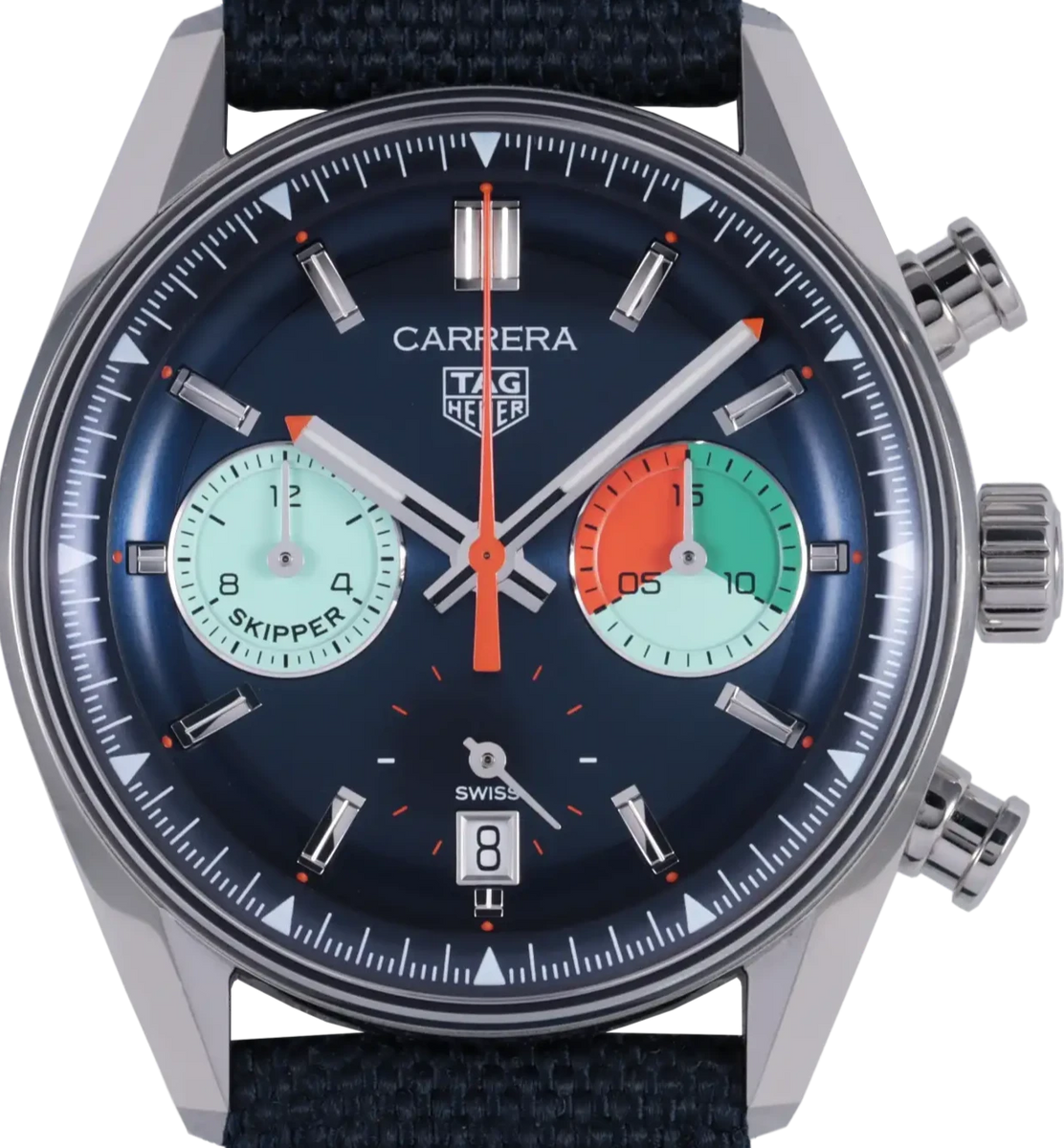 Tag Heuer Skipper Carrera Blue dial 39mm CBS2213.FN6002 – HT llc