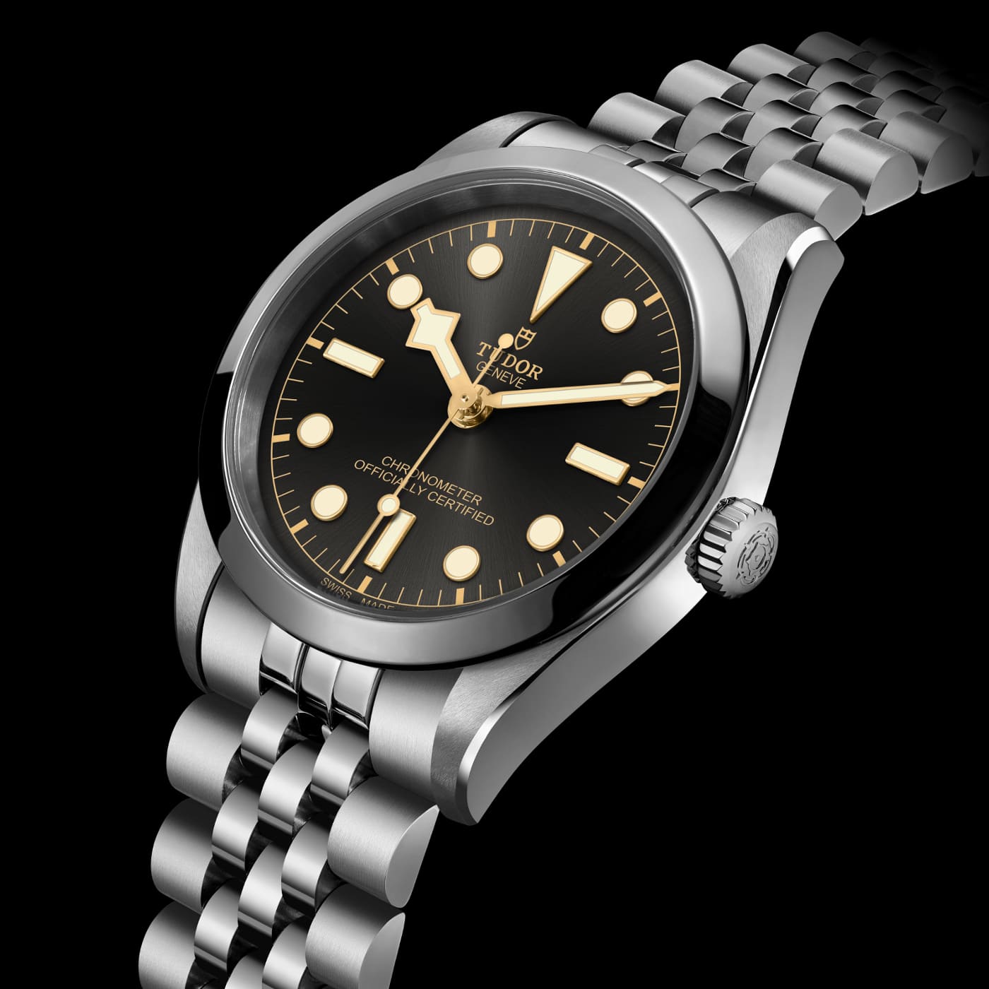 Tudor Black Bay Black dial 41mm Mens watch M79680-0001