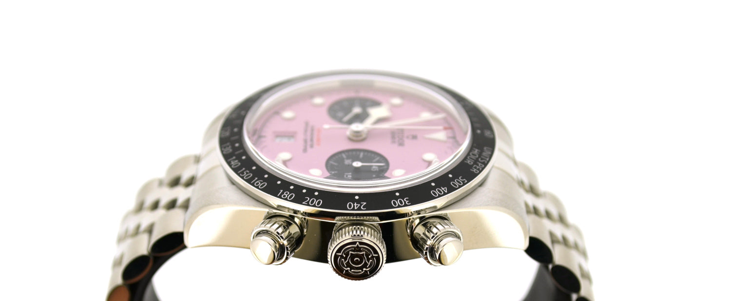 Tudor Black Bay Chronograph Pink dial Men's watch 41 M79360N-0019