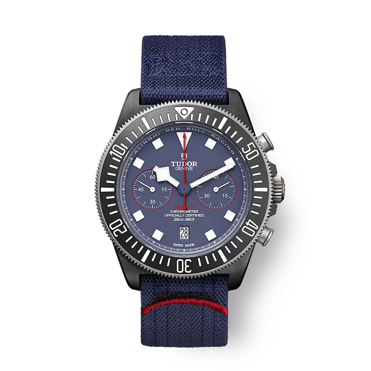 Tudor Pelagos Fxd Chrono Alinghi Limited Reloj para hombre con esfera azul 43 M25807KN-0001