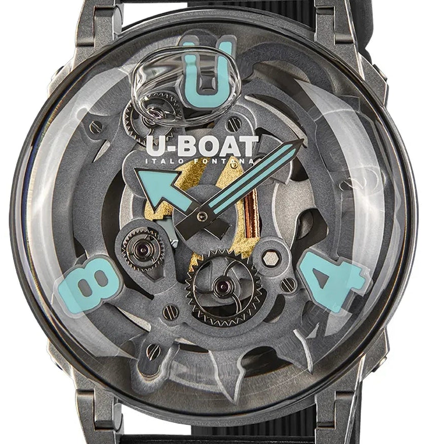 U-Boat U-65 3352 44mm SS Turquoise