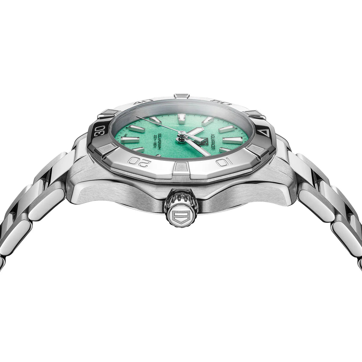 TAG Heuer Aquaracer Professional 200 Solargraph Mint dial 34mm WBP1315.BA0005