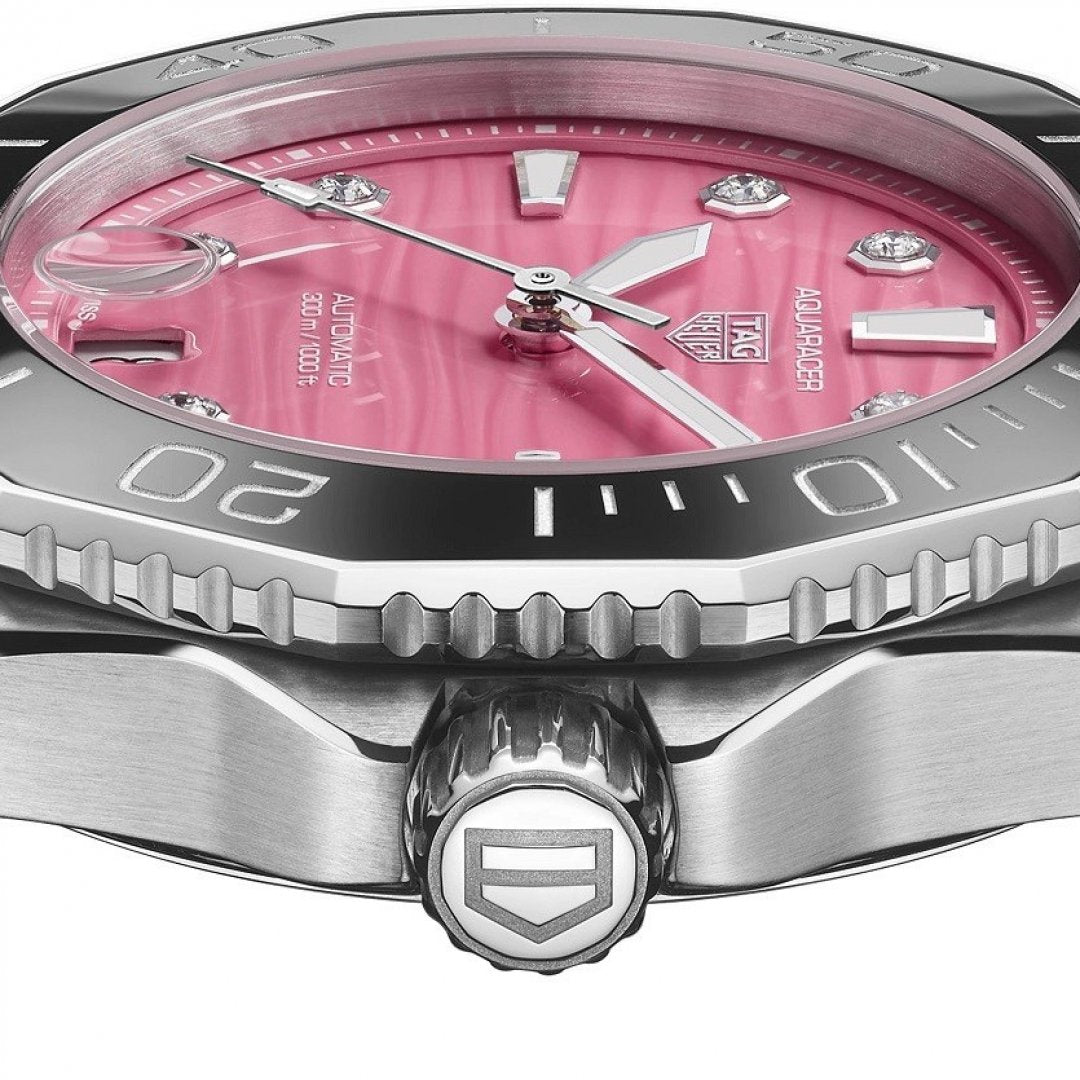 TAG Heuer Aquaracer  300 Date Pink dial 36mm WBP231J.BA0618