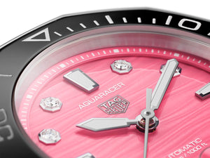 TAG Heuer Aquaracer  300 Date Pink dial 36mm WBP231J.BA0618