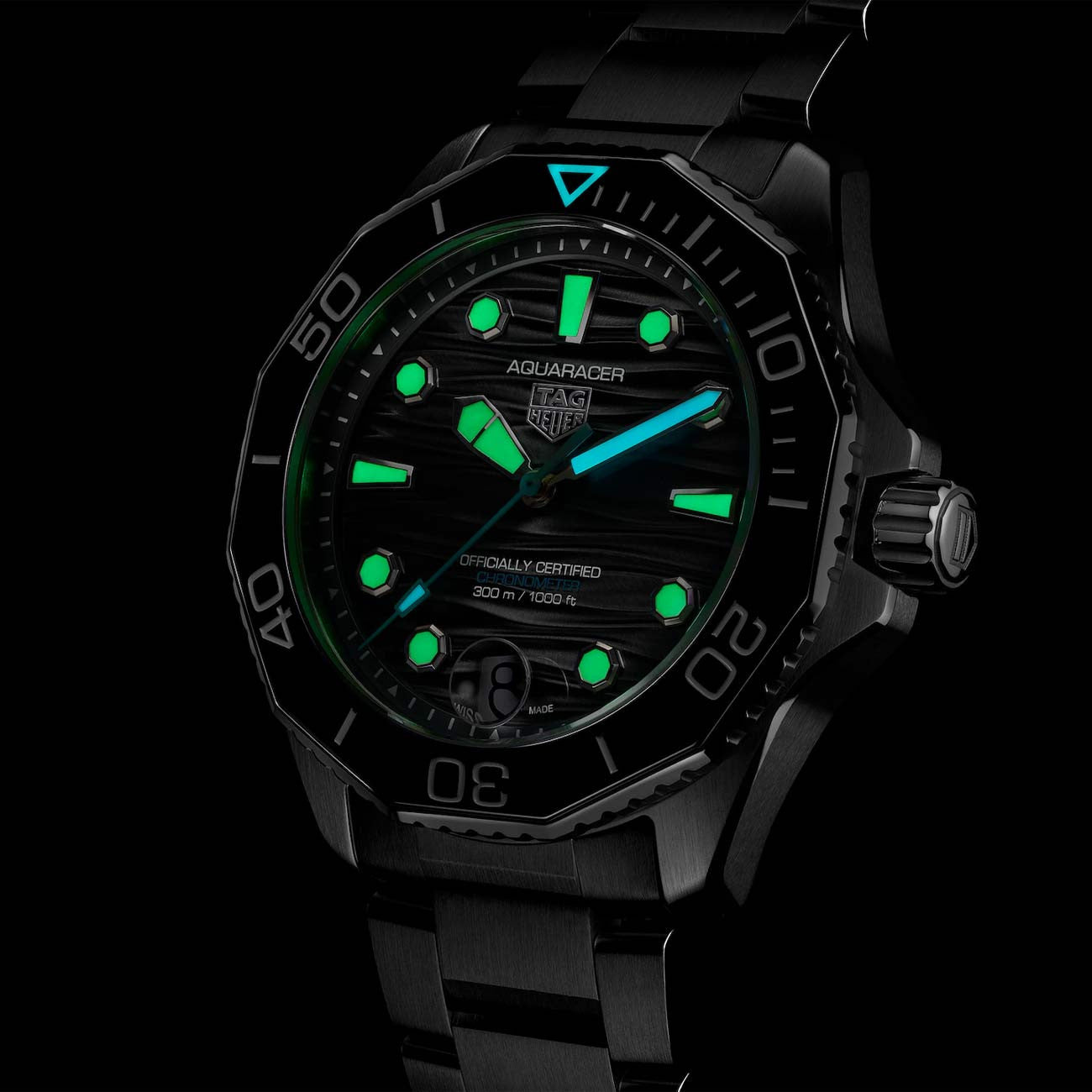 TAG Heuer Aquaracer 300 Date Black dial 42mm WBP5110.BA0013