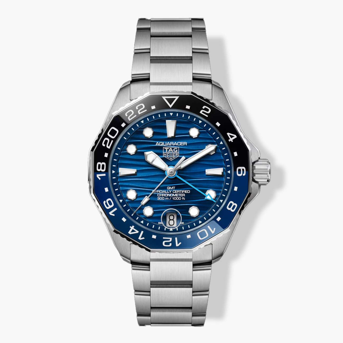 TAG Heuer Aquaracer 300 GMT Blue dial 42mm WBP5114.BA0013