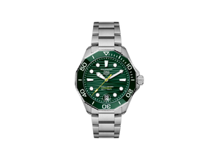 TAG Heuer Aquaracer 300 Date green dial 42mm WBP5116.BA0013