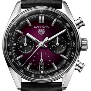 TAG Heuer Carrera Chronograph Purple dial CBS2219.FC6607