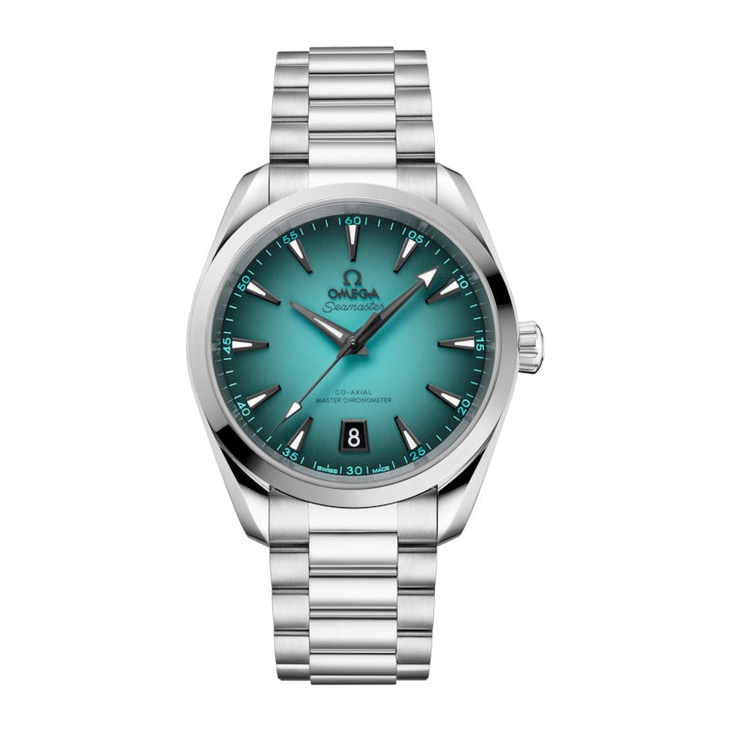Omega Aqua Terra 150m Co-axial Chronometer Turquoise 38mm 220.10.38.20.03.005