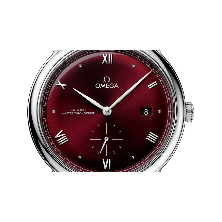 Omega DeVille Prestige CO‑Axial Burgundy Men's Watch 41mm 434.10.41.20.11.001
