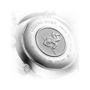 Longines Legend Diver Watch Automatic MOP dial 36mm L3.374.4.80.6