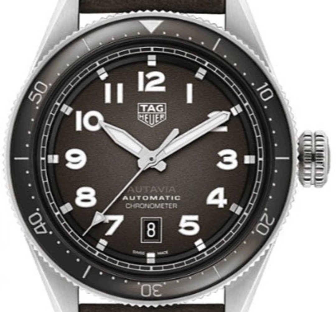TAG Heuer Autavia Calibre 5 42mm Luxury Watch | Harley's Time LLC