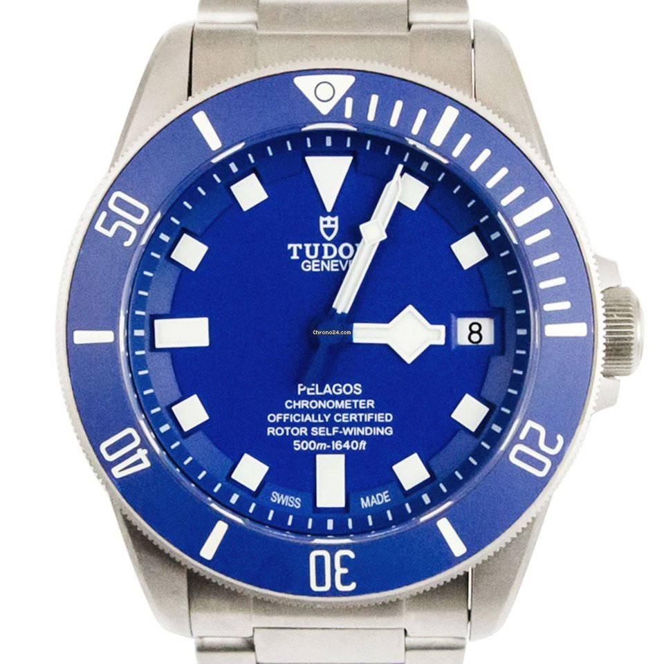 Tudor Pelagos Blue dial 42mm, Blue Face Watch, Harley's Time